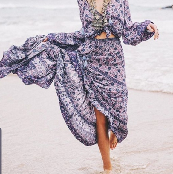 Spell and the gypsy collective kombi skirt maxi xs - Picture 2 of 8